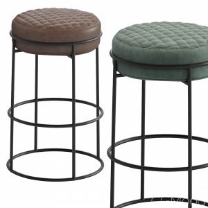 Atollo Upholstered Stool