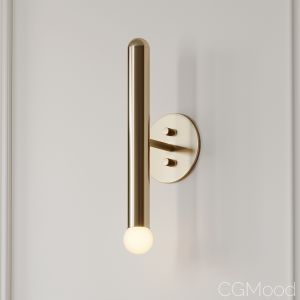 Miro 1 Brass Wall Sconce