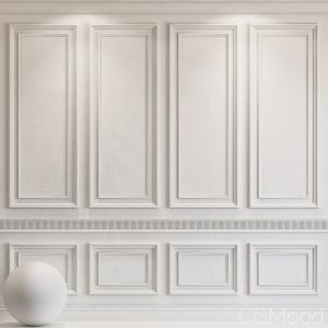 Set 27 Decorative Plaster With Molding