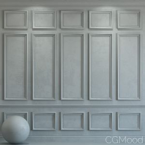 Set 29 Decorative Plaster With Molding