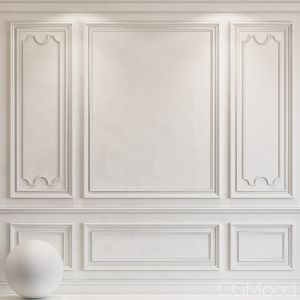 Set 36 Decorative Plaster With Molding