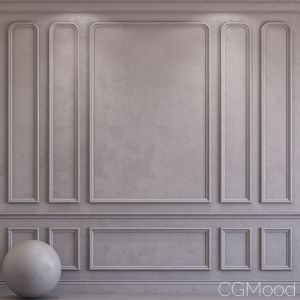 Set 43 Decorative Plaster With Molding