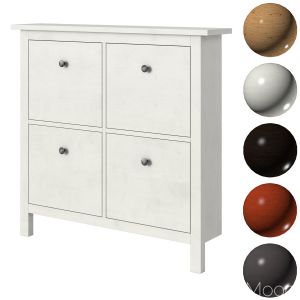 Ikea Hemnes Shoe Cabinet With 4 Compartments