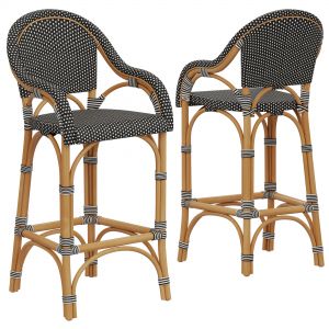 Restoration Hardware St Germain Resin Stool