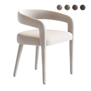 Lisette White Dining Chair