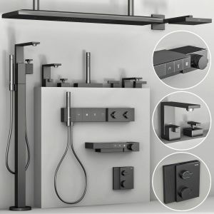 Axor Edge Bathroom Faucet Set