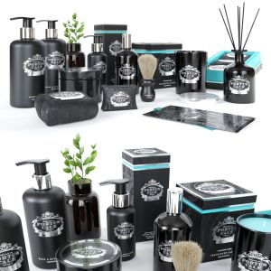 Portus Cale Bathroom Accessories Black Edition