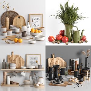 5 kitchen accessories set vol2