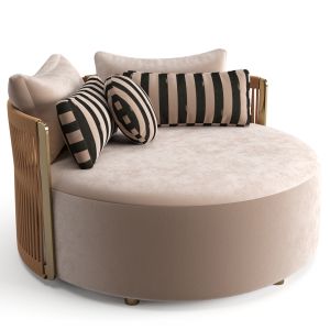 Fendi Casa Thea Armchair Loveseat