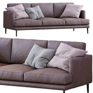 Bonaldo Leather Sofa Paraiso