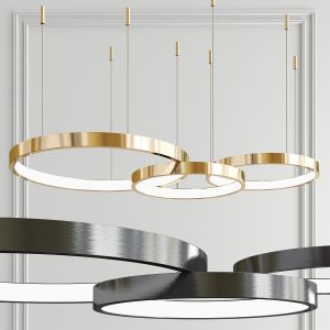 Led 3-ring Chandelier