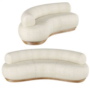 Split Sofa By Emmanuelle Simon