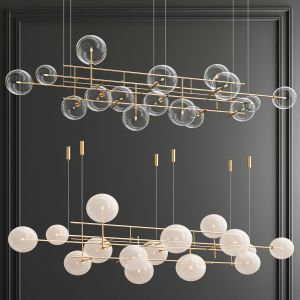 Bolle Galotti Orizzontale Suspension Chandelier