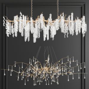 Shiro & Serip Branching Chandelier