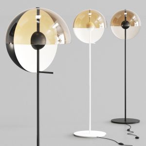 Theia P Black By Marset Floor Lamp