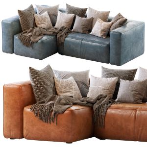 Мello Taos Brown Right Arm Corner Sectional