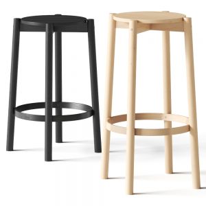 Karimoku New Standard Castor Barstool