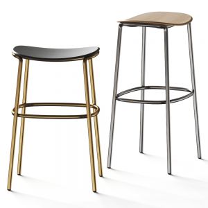 Scab Design Trick Wood Bar Stools