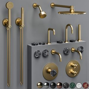 The Watermark Collection Zen Bathroom Faucet Set