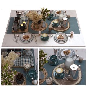 Breakfast Table Set 012