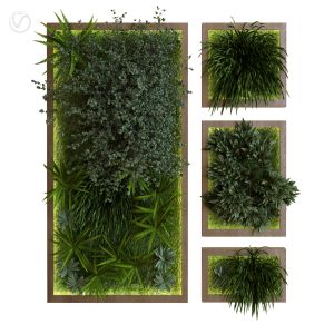 Green Wall Set 039