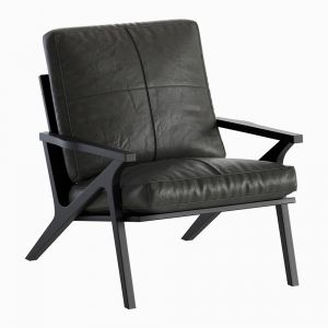 Leather  Armchair Crate&barrel