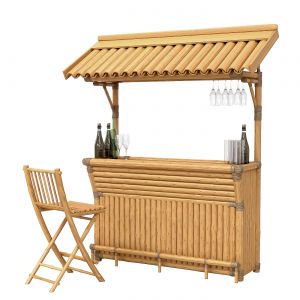 Tropical Bamboo Tiki Bar