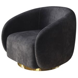 Swivel Chair Brice Eichholtz