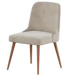 West Elm Mid-century Velvet Dining Chair