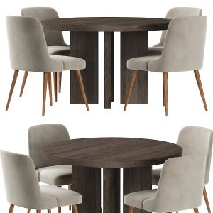 West Elm Mid Century Cb2 Shadow Dining Table