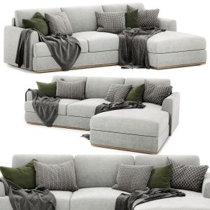 Nixon Fabric Modular Sofa With Chaise