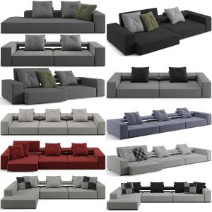 B&b Italia Andy Sofa full set