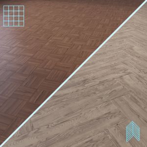 Parquet - Laminate - Wooden Floor 2 In 1