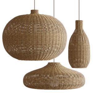 Rattan Pendant Lights