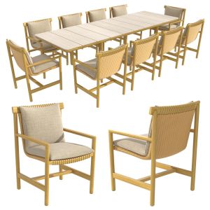 Tribu Amanu Table And Armchair