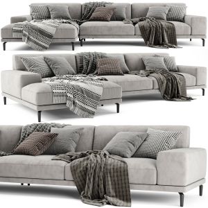 Ditre Italia Blake Chaise Longue Sofa