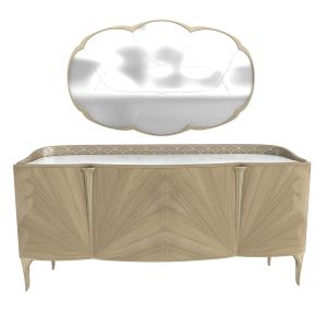 Caracole Modern Gray Wood Lillian Sideboard