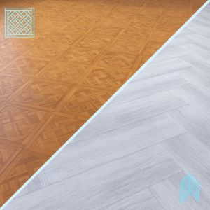 Parquet - Laminate - Wooden Floor 2 In 1