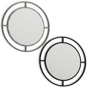 Lulu And Georgia Silas Round Mirror