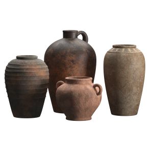 Antique Clay Vases