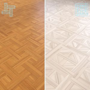 Parquet - Laminate - Wooden Floor 2 In 1