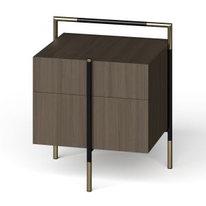 Frigerio Salotti Kevin Nightstand Bedside Table