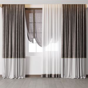 Hadi Curtain With Roman Blind 62