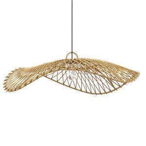 The Chapeau Pendant Natural Lamp Bazar Bizar