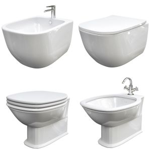 Classic Style Wall-hung Ceramic Materials Toilets