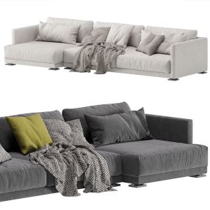 Poliform Bristol Sofa Lounge Chaise