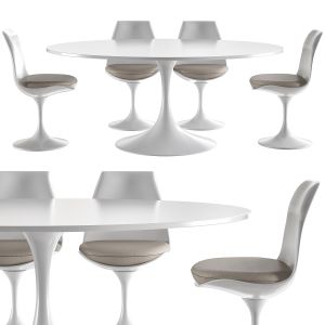 Saarinen Tulip High Tables Knoll