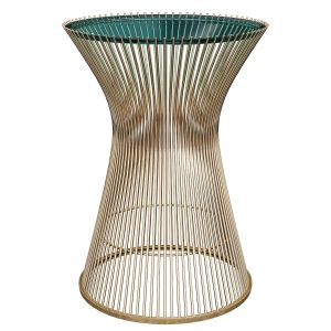 Platner Gold Knoll Beistelltisch № 011