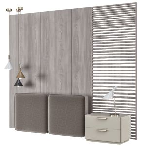 Wall Headboard Collection № 009