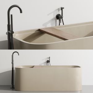 Cocoon Pb Bathtub By Fauset Omnires Y Set